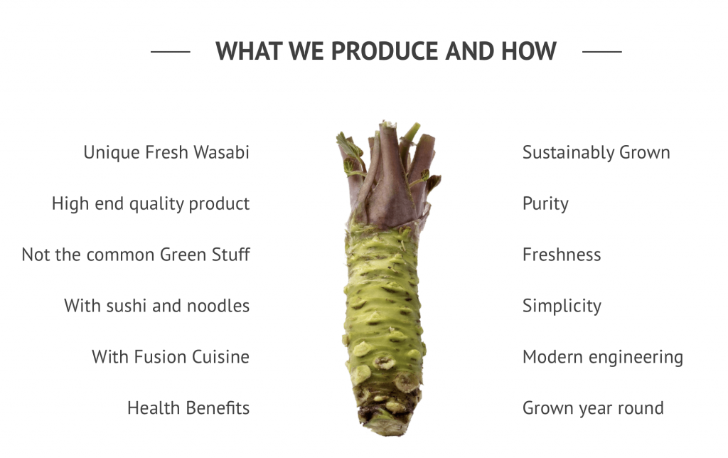 Nordic Wasabi - pure, sustainable & fresh