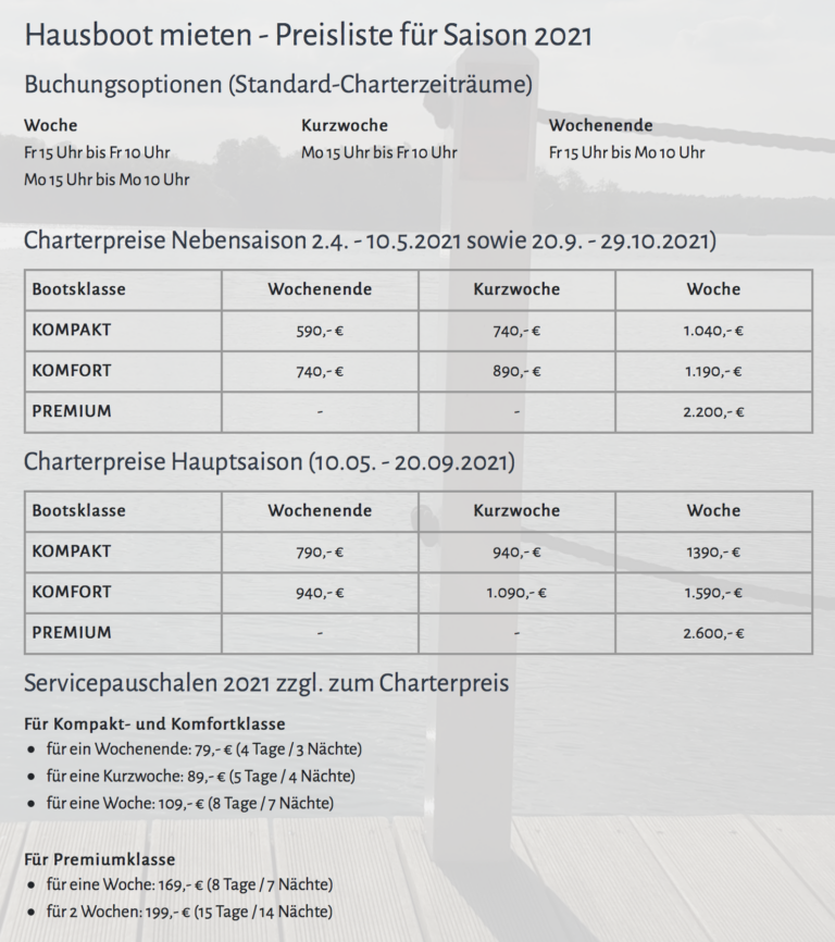 Hausboot mieten im Naturparadies Brandenburger und Mecklenburger Seenplatte 2